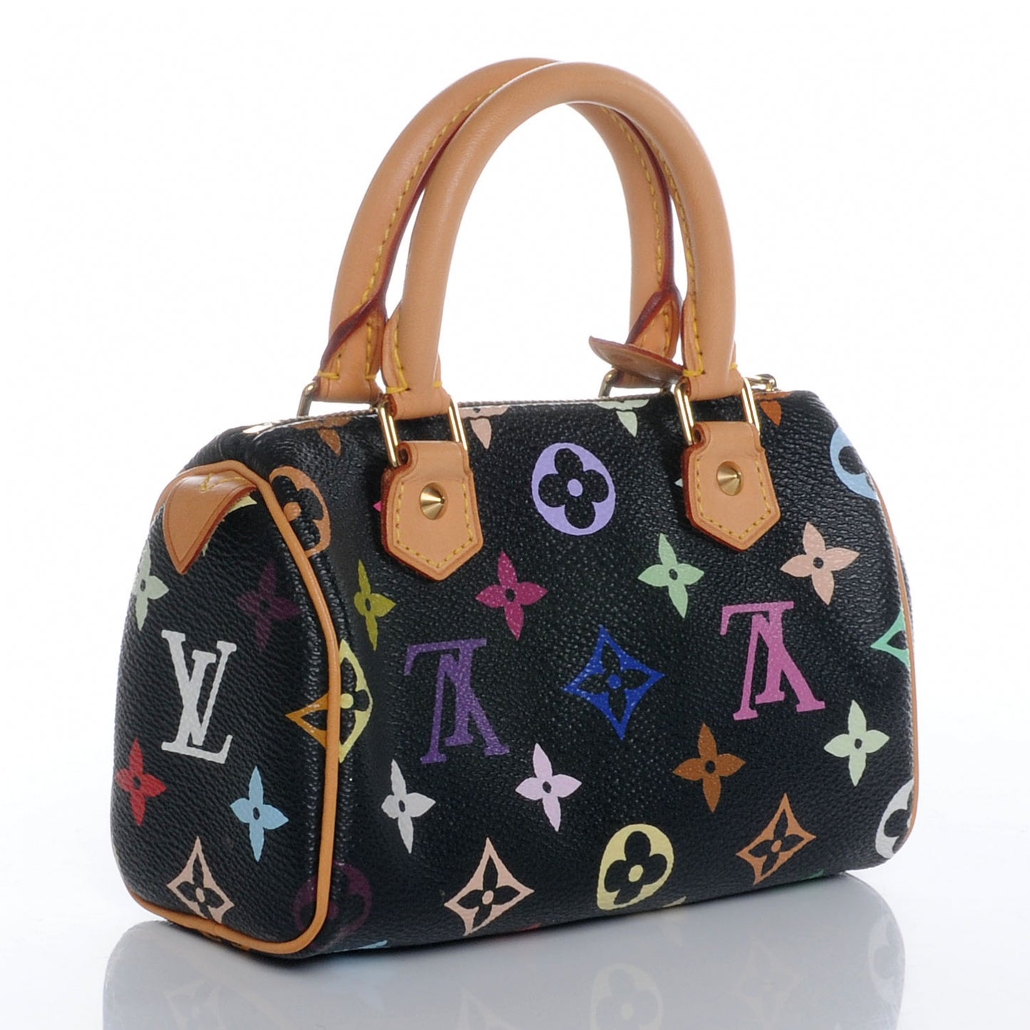 Monogram Multicolor Mini Sac HL Speedy Black