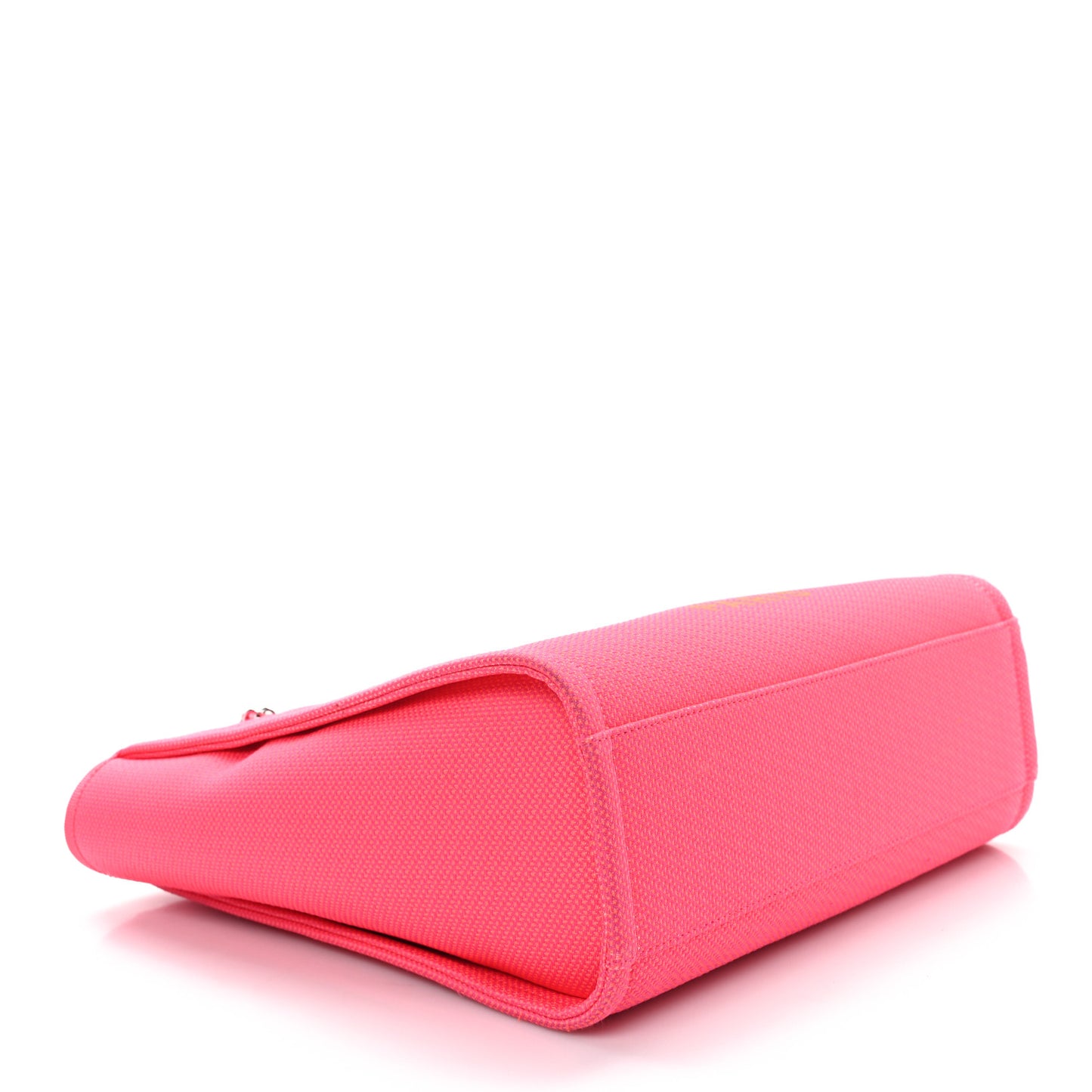 Canvas Mini Deauville Tote Pink Orange