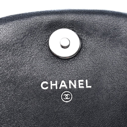 Chanel Caviar Half Moon Wallet On Chain WOC Black 6 of 10