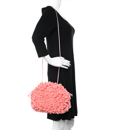Bottega Veneta Chenille The Mini Pouch Pink 2 of 14
