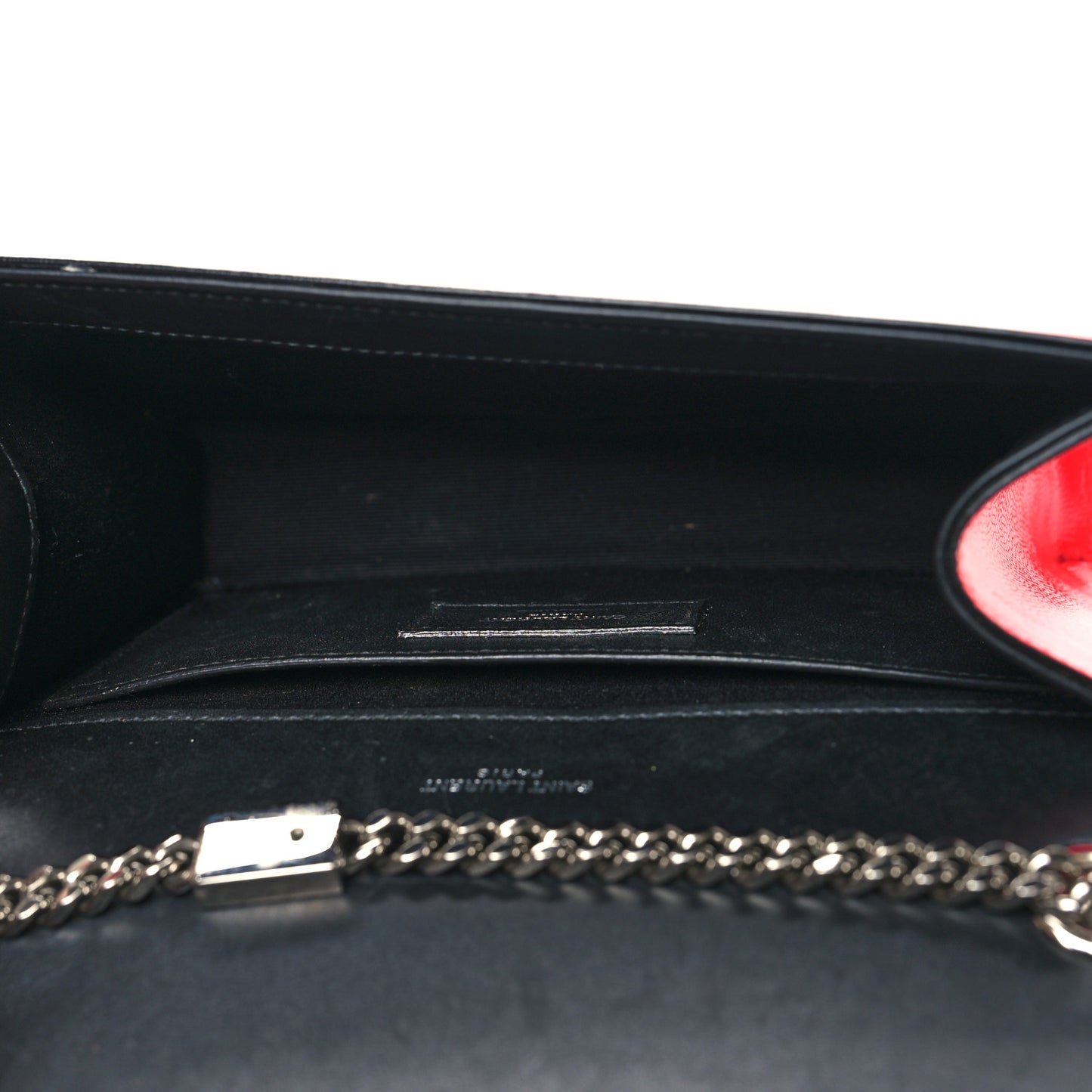 Patent Grain de Poudre Small Monogram Kate Satchel Neon Pink