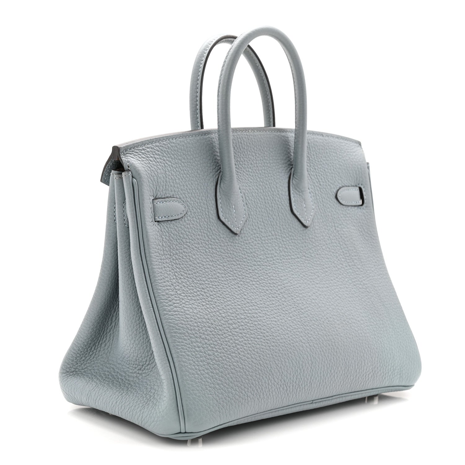 Hermes Togo Verso Birkin 25 Bleu Lin Chai 3 of 14
