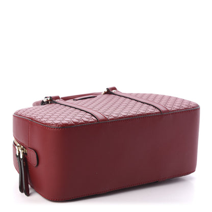Gucci Soft Microguccissima Medium Crossbody Bag Rosso 3 of 11