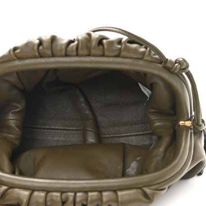 Bottega Veneta Butter Calfskin The Mini Pouch Kaki Fondente 5 of 11