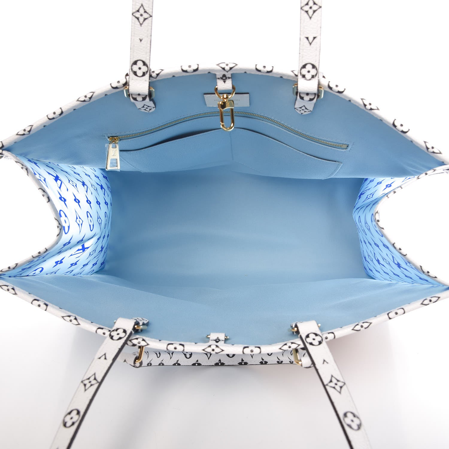 Louis Vuitton Monogram Giant Hawaii Onthego Blue 6 of 11