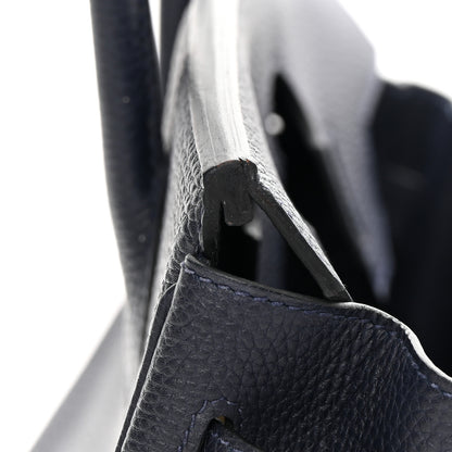 Hermes Togo Birkin 30 Bleu Nuit 14 of 16