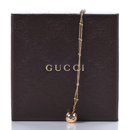 Gucci 18K Rose Gold Icon Station Pendant Necklace 6 of 6