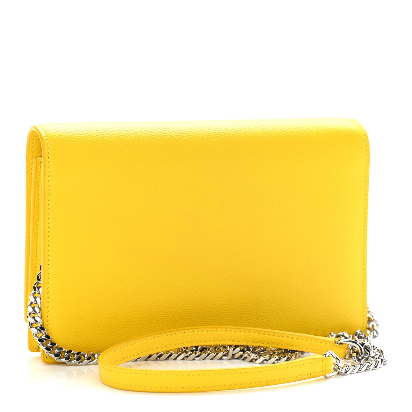 Grain De Poudre Classic Monogram Kate Tassel Chain Wallet Mimosa