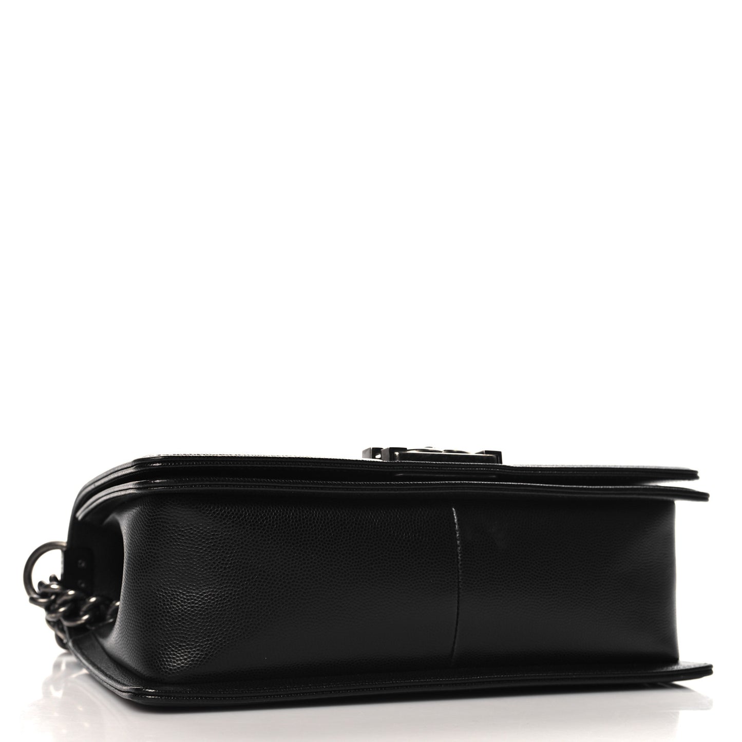 Caviar Quilted Medium Boy Flap Black