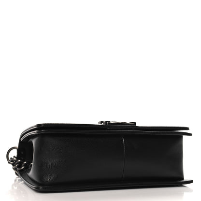 Chanel Caviar Quilted Medium Boy Flap Black 4 of 10