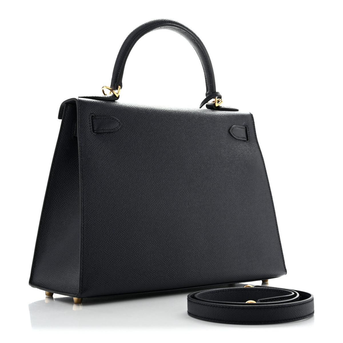 Hermes Epsom Kelly Sellier 28 Bleu Indigo 3 of 12