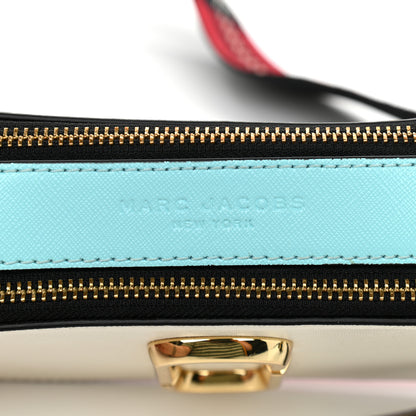 Marc Jacobs Saffiano Small Snapshot Camera Bag Porcelain Multi 12 of 13