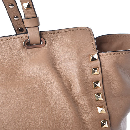 Valentino Garavani Vitello Medium Rockstud Tote Alpaca 14 of 21