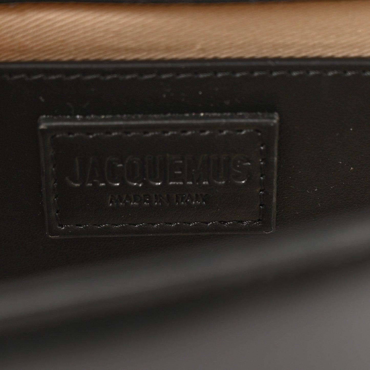 Smooth Calfskin Le Grand Bambino Black