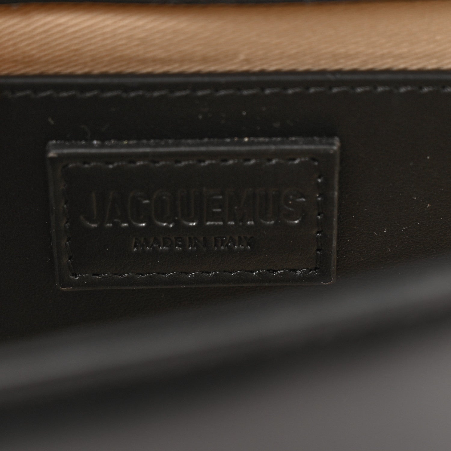 Jacquemus Smooth Calfskin Le Grand Bambino Black 6 of 11