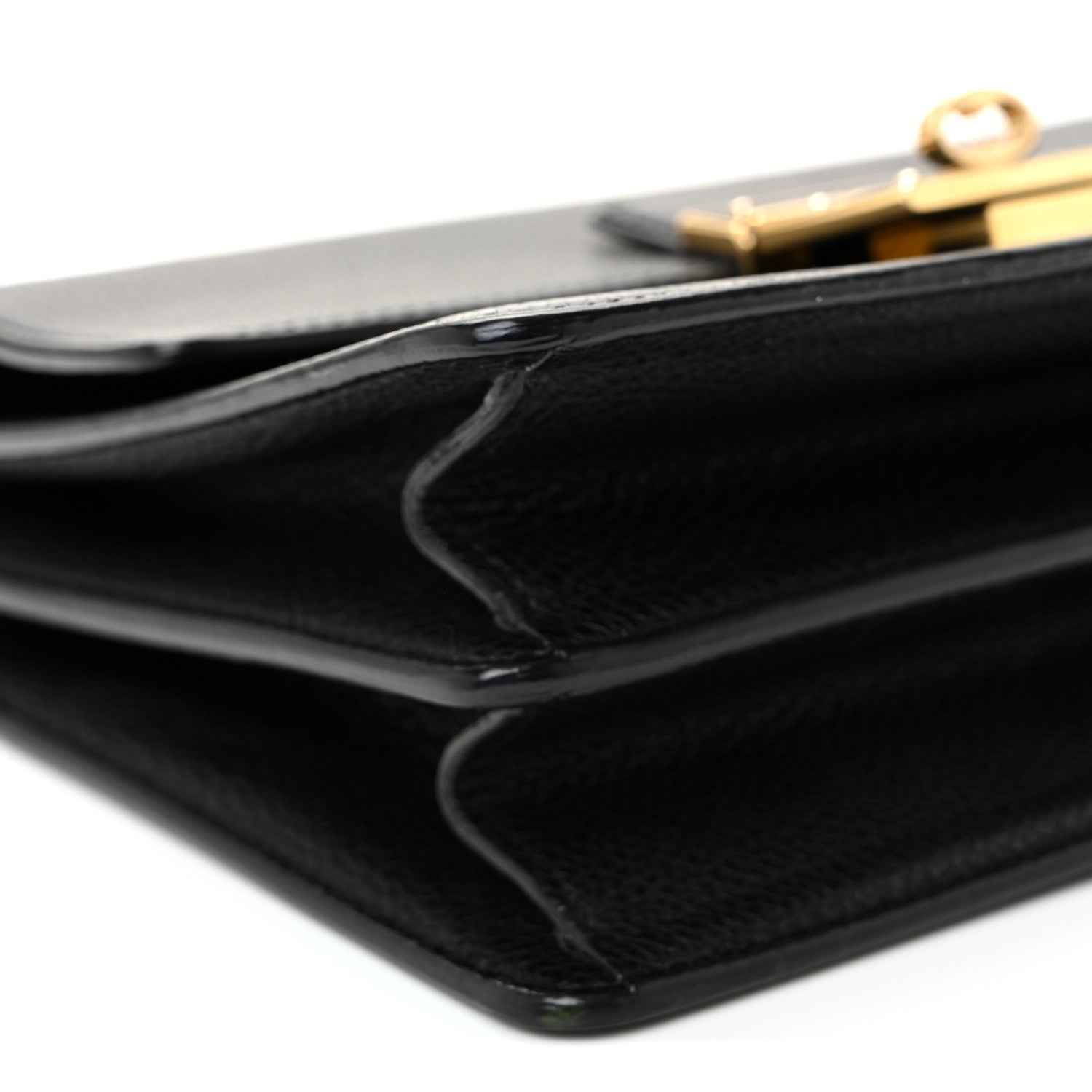 Dolce & Gabbana Grained Calfskin Rosalia Shoulder Bag Black 8 of 9