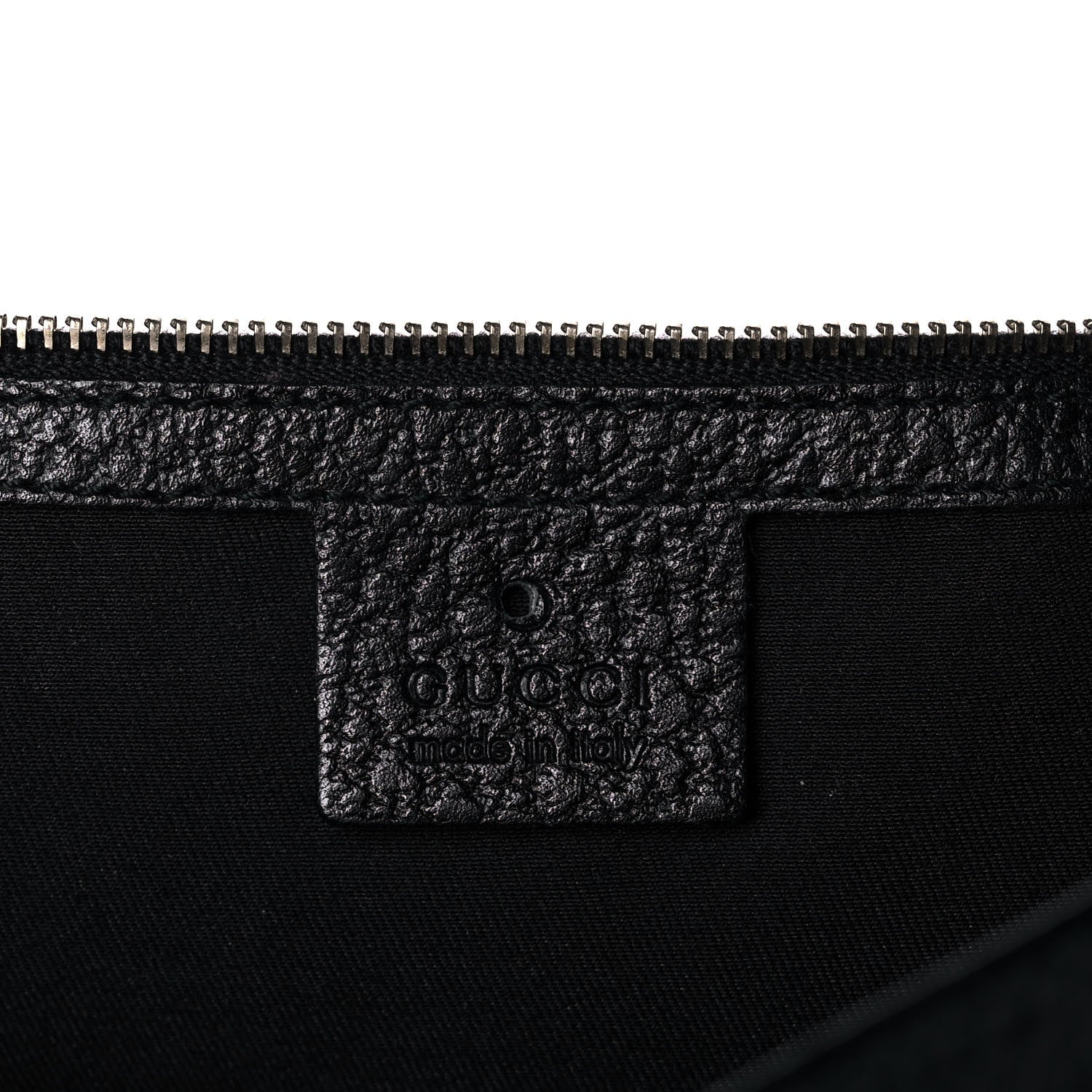 Gucci Pebbled Calfskin Web Blondie Hobo Black 6 of 12