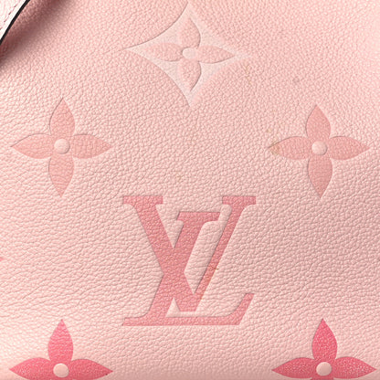 Louis Vuitton Empreinte Monogram Giant By The Pool Marshmallow Hobo PM Bouton De Rose 7 of 10