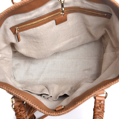 Gucci Calfskin Medium Marrakech Tote Camel 5 of 11