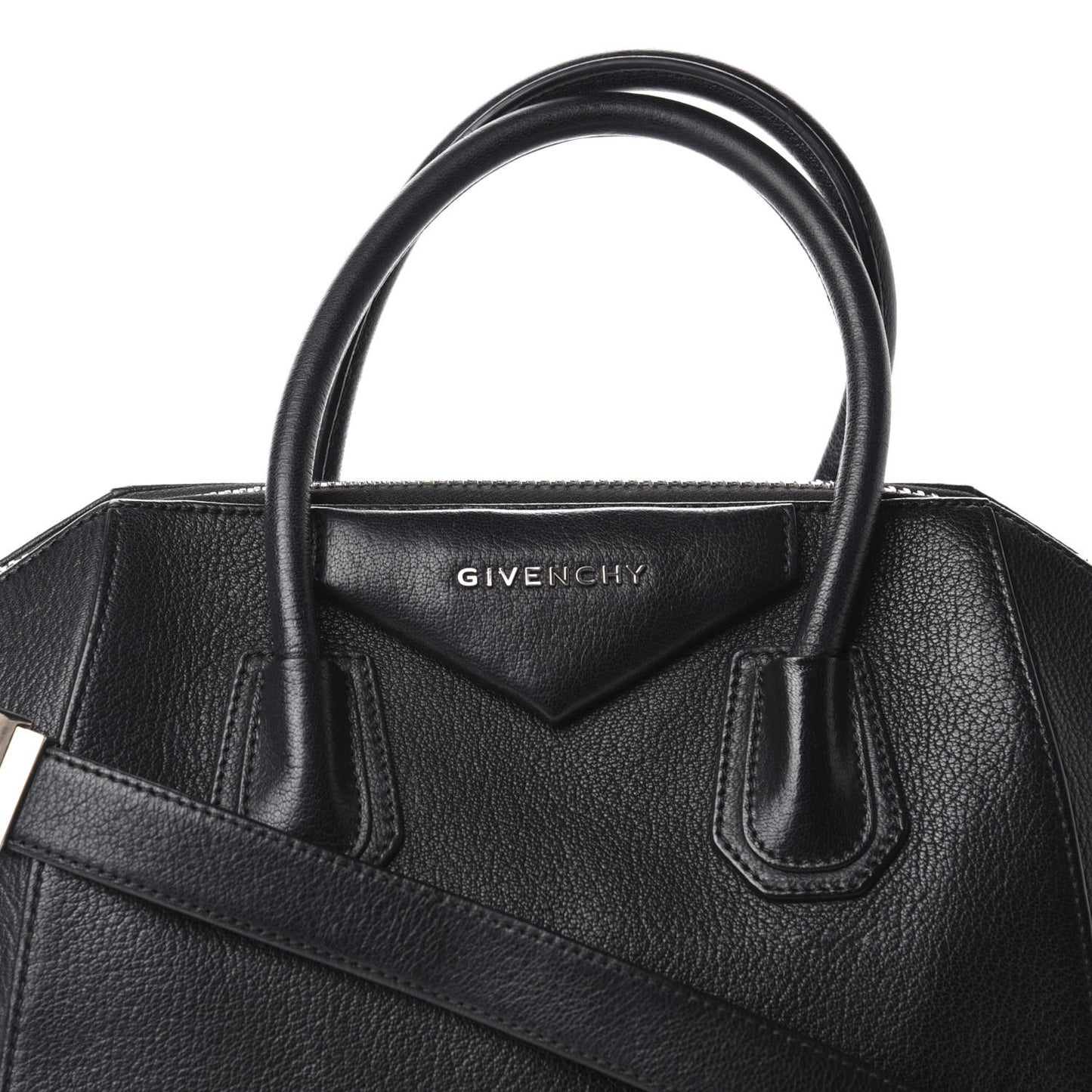 Sugar Goatskin Small Antigona Black
