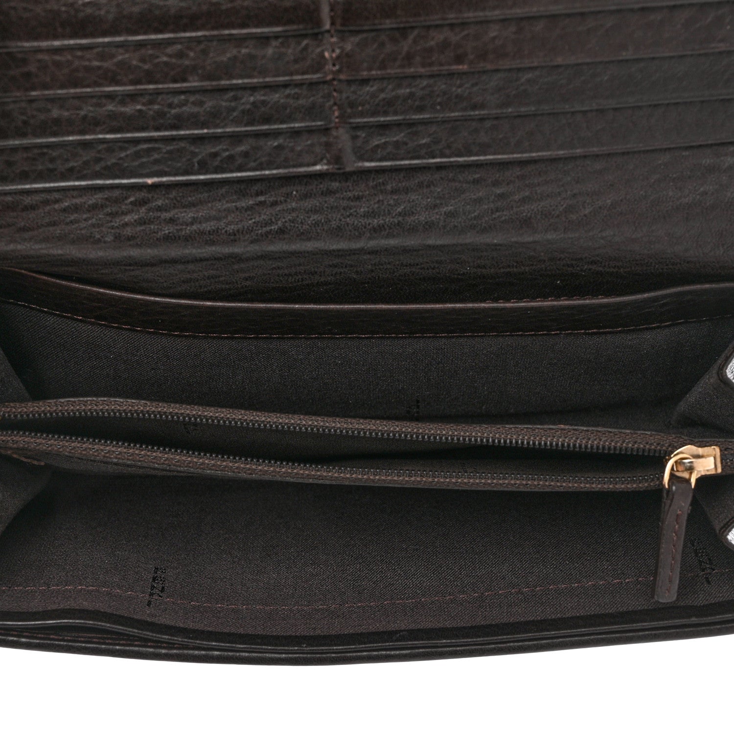Fendi Zucca Continental Wallet Tobacco 4 of 11