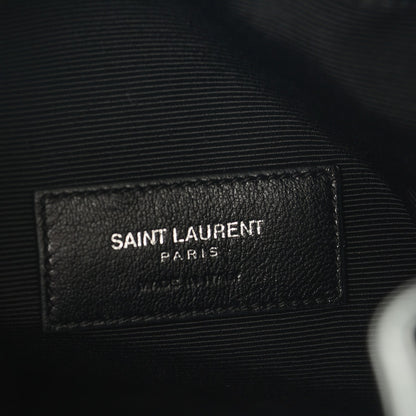 Saint Laurent Calfskin Small Rider Bucket Bag Black 6 of 6