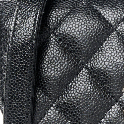 Chanel Caviar Quilted Business Affinity Clutch With Chain Black 9 of 12