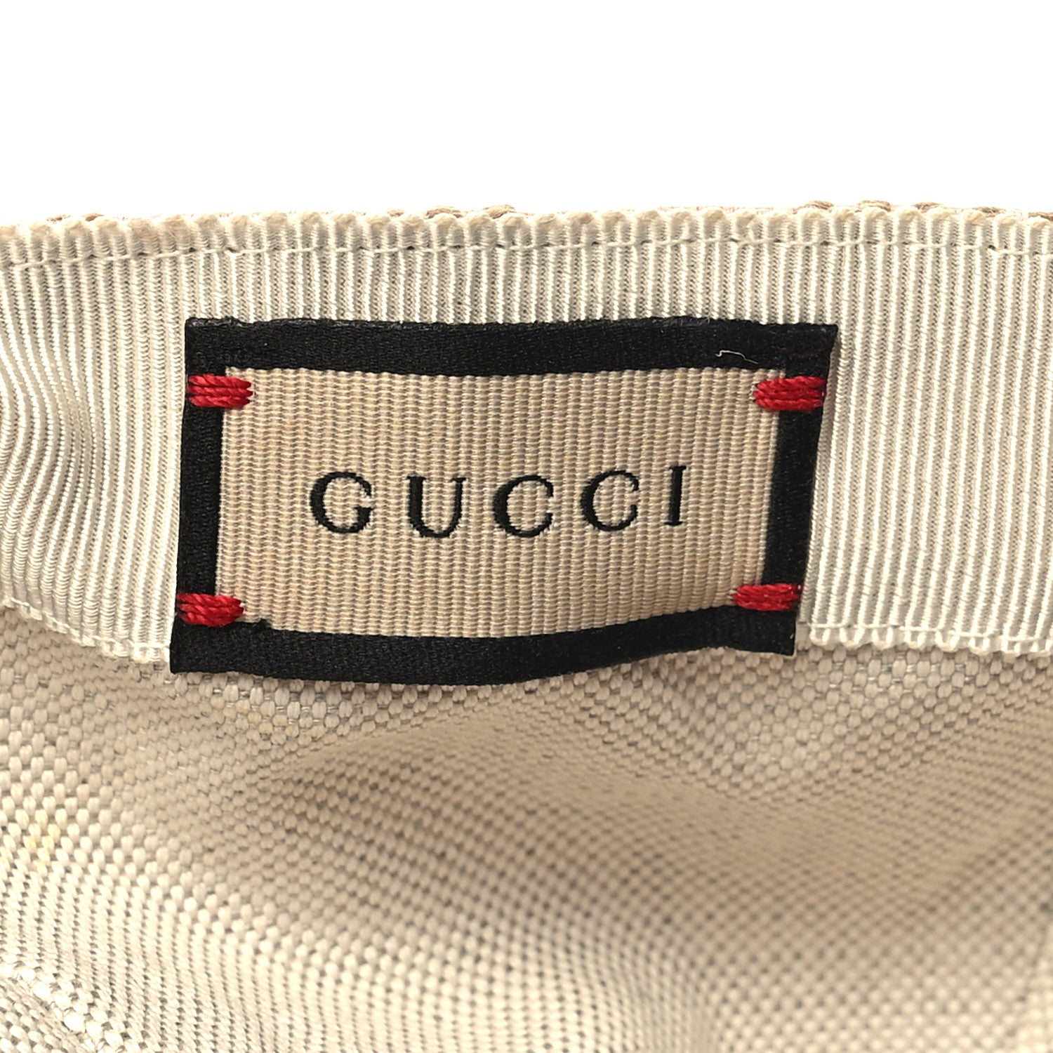 Gucci Monogram Jumbo GG Mosteri Baseball Hat XXL 60 Beige Light Pink 8 of 9