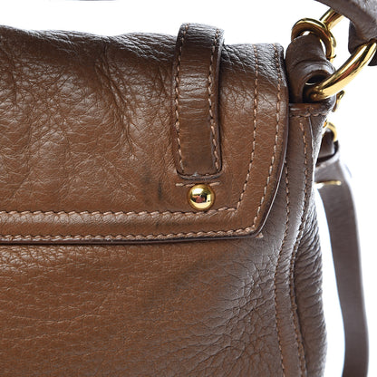 Miu Miu Cervo East-West Flap Satchel Cammello 15 of 16