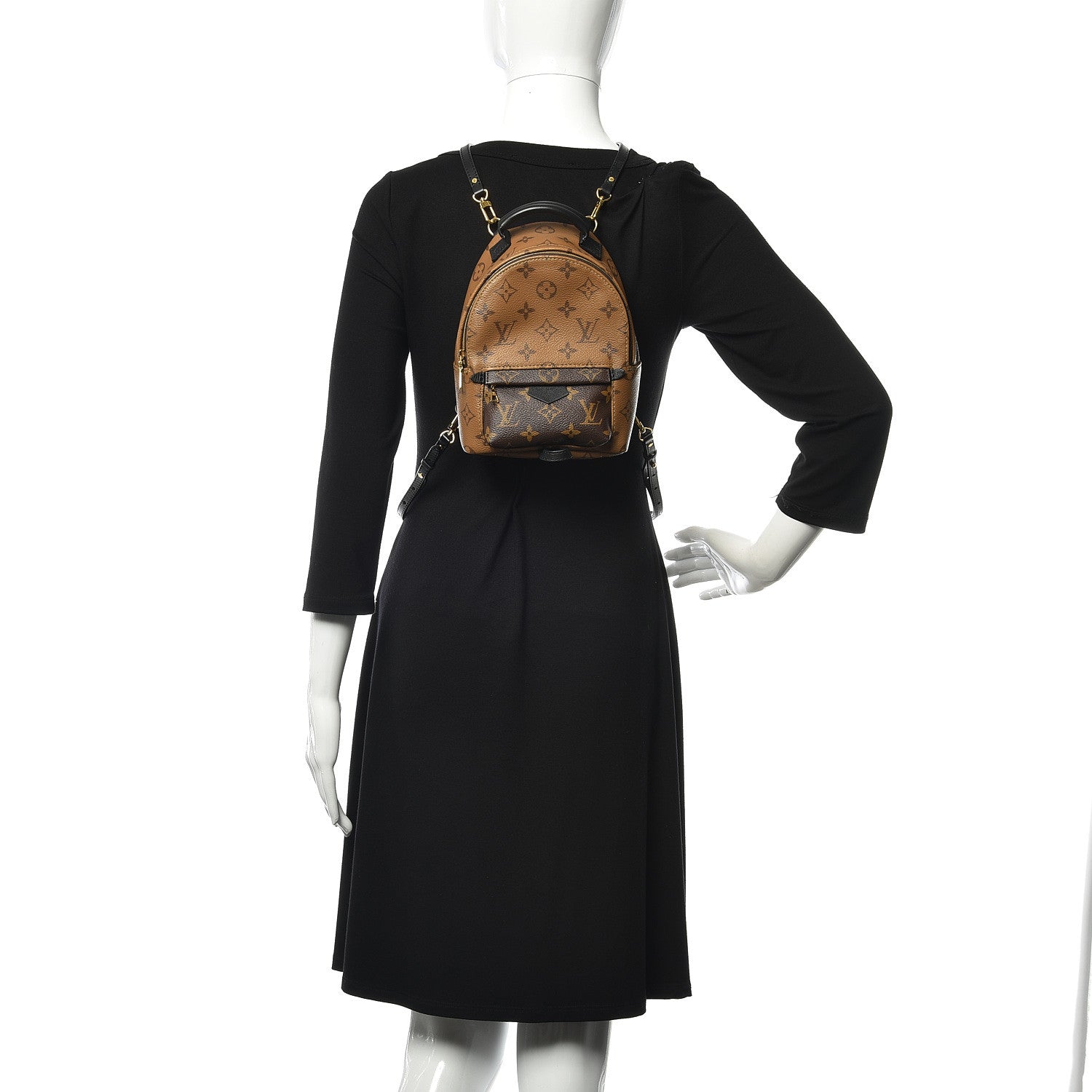 Louis Vuitton Reverse Monogram Palm Springs Backpack Mini 2 of 11