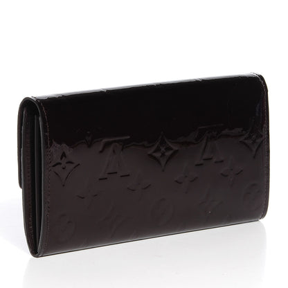 Louis Vuitton Vernis Sarah Wallet Amarante 3 of 14