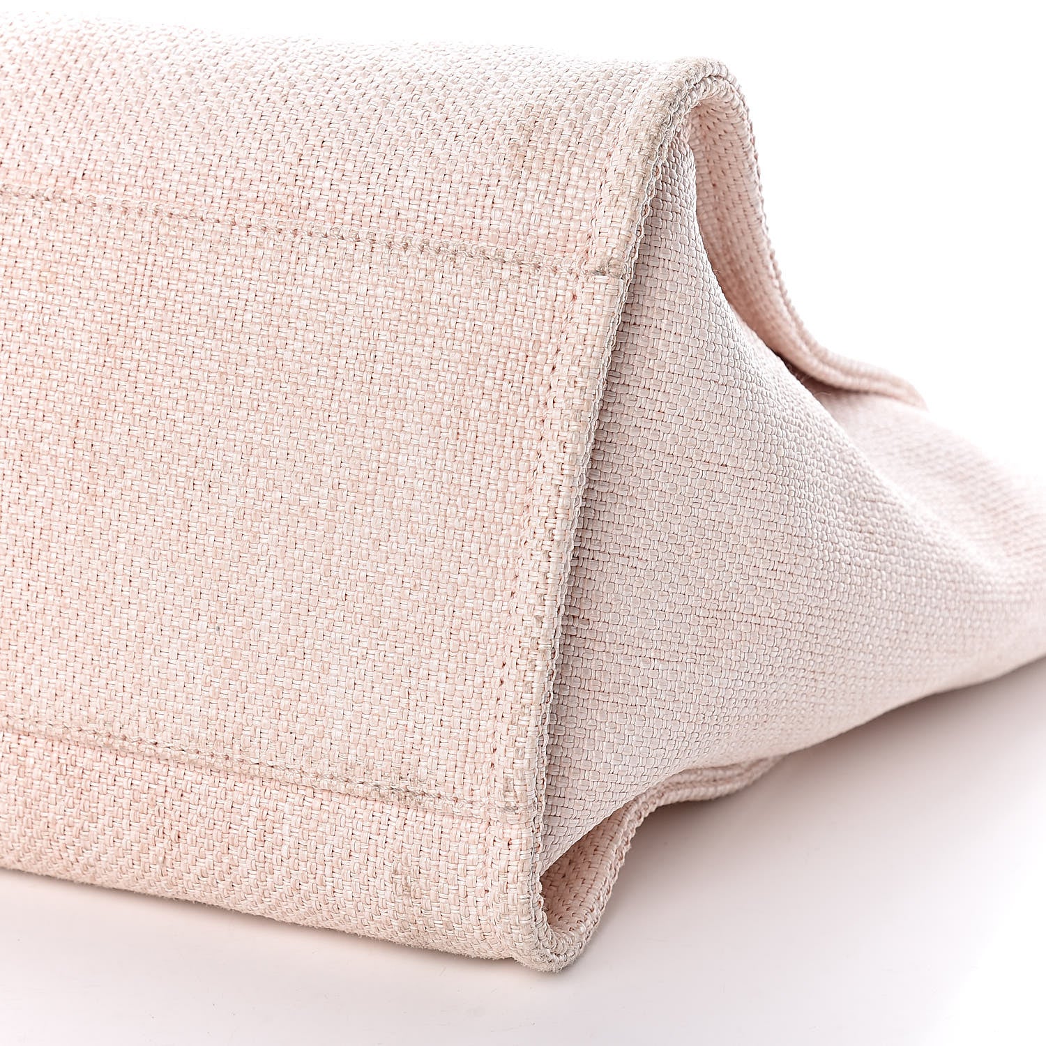 Chanel Canvas Large Deauville Tote Pink 10 of 16