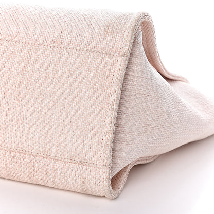 Chanel Canvas Large Deauville Tote Pink 10 of 16