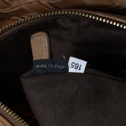 Miu Miu Woven Leather Fringe Hobo 9 of 10