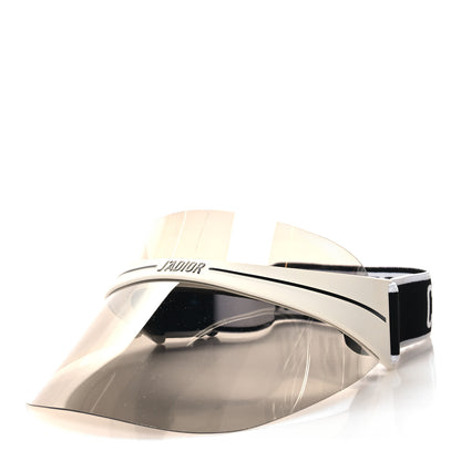 Christian Dior Mirrored DiorClub1 Sun Visor Silver 1 of 9