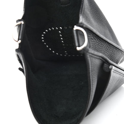 Hermes Taurillon Clemence Evelyne III GM Black 5 of 9
