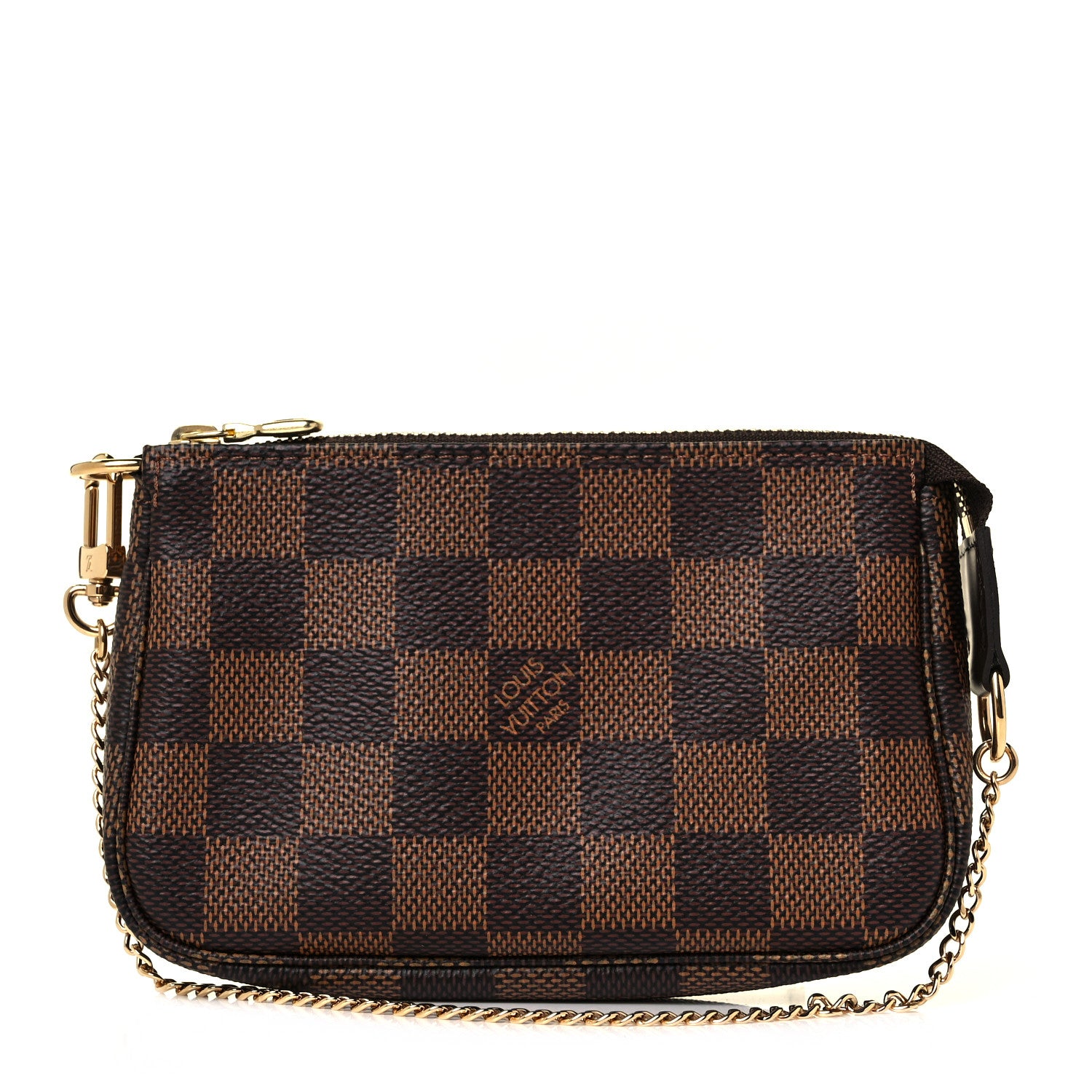 Louis Vuitton Damier Ebene Mini Pochette Accessories 1 of 10