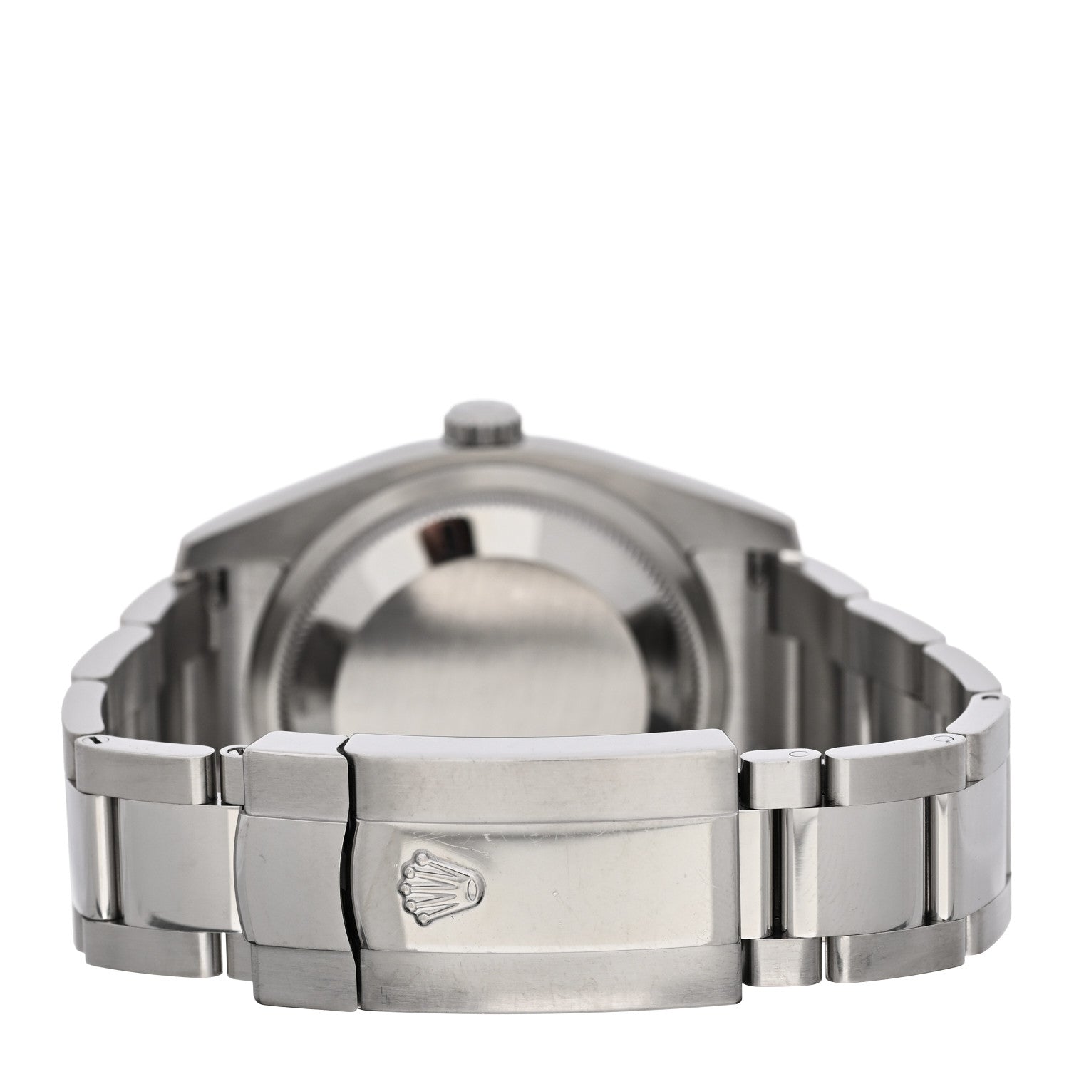 Rolex Stainless Steel 18K White Gold Diamond 36mm Oyster Perpetual Datejust Watch Black 116234 3 of 5
