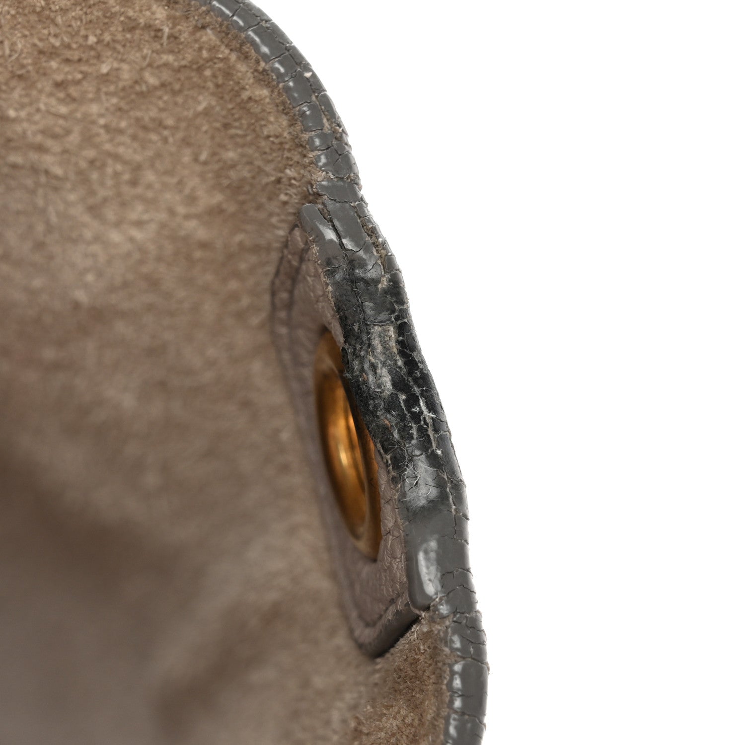 Celine Soft Grained Calfskin Small Sangle Bucket Bag Light Taupe 9 of 12