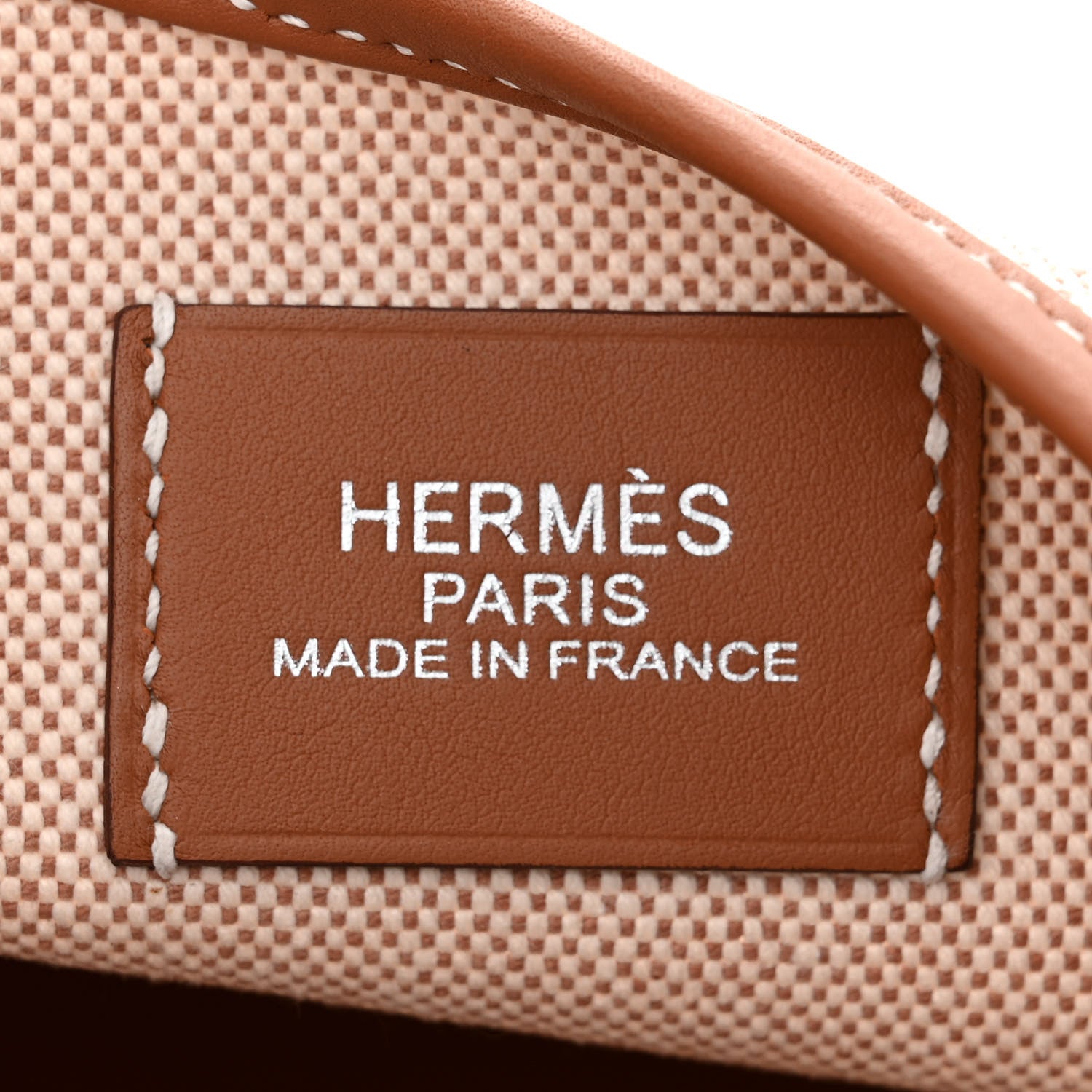 Hermes Canvas Swift Arcon Beige Gold 6 of 11