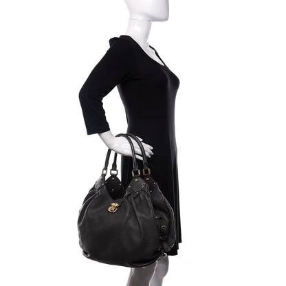Louis Vuitton Mahina L Anthracite 1 of 10