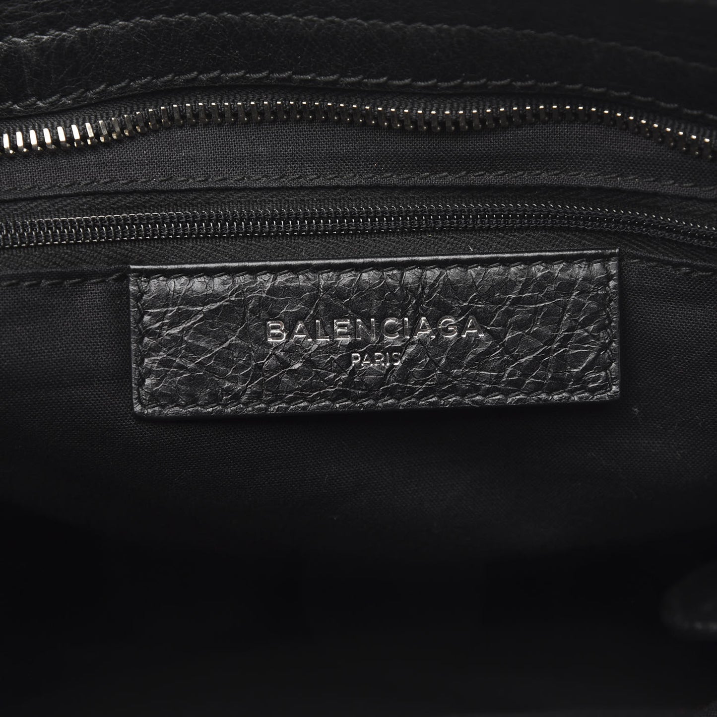 Agneau Giant 12 Silver Hardware City Black