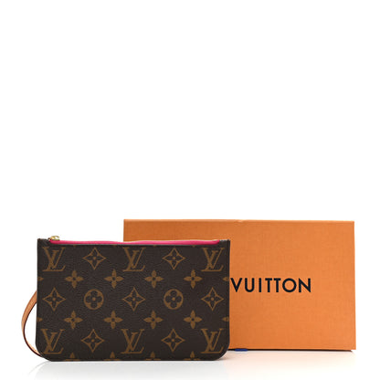Louis Vuitton Monogram Neverfull PM Pochette Fuchsia 8 of 8