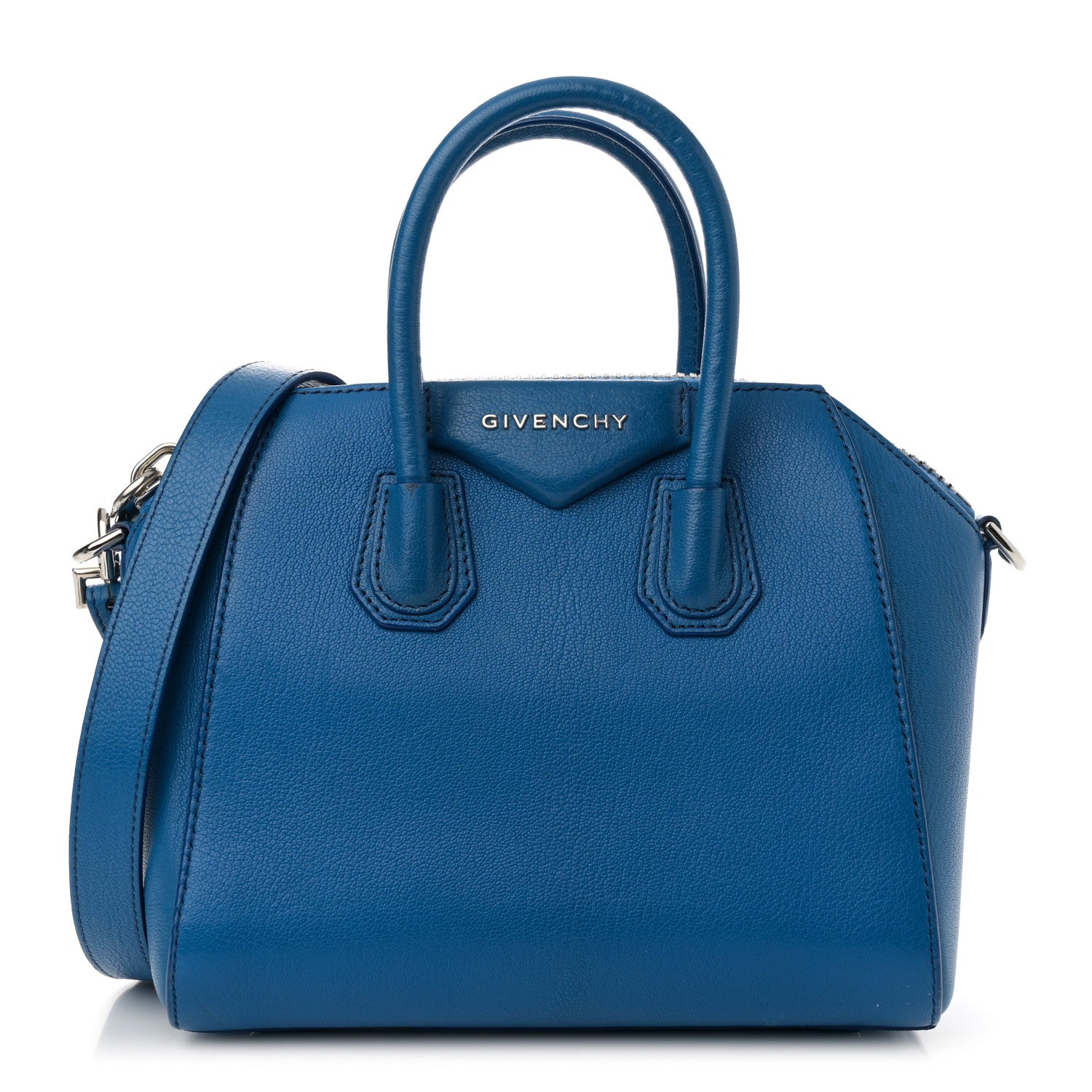 Givenchy Sugar Goatskin Mini Antigona Persian Blue 1 of 14