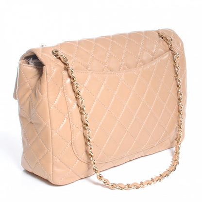 Chanel Lambskin Maxi Flap Apricot 3 of 8