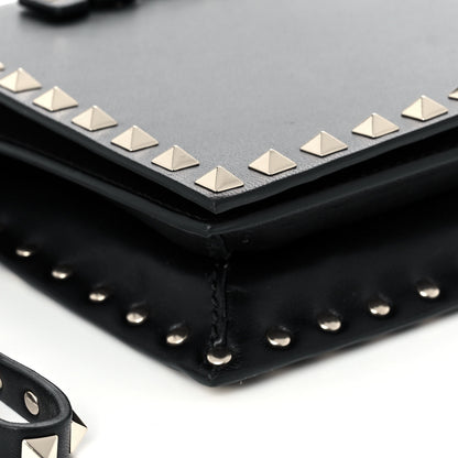 Valentino Garavani Nappa Rockstud Wristlet Clutch Black 10 of 12