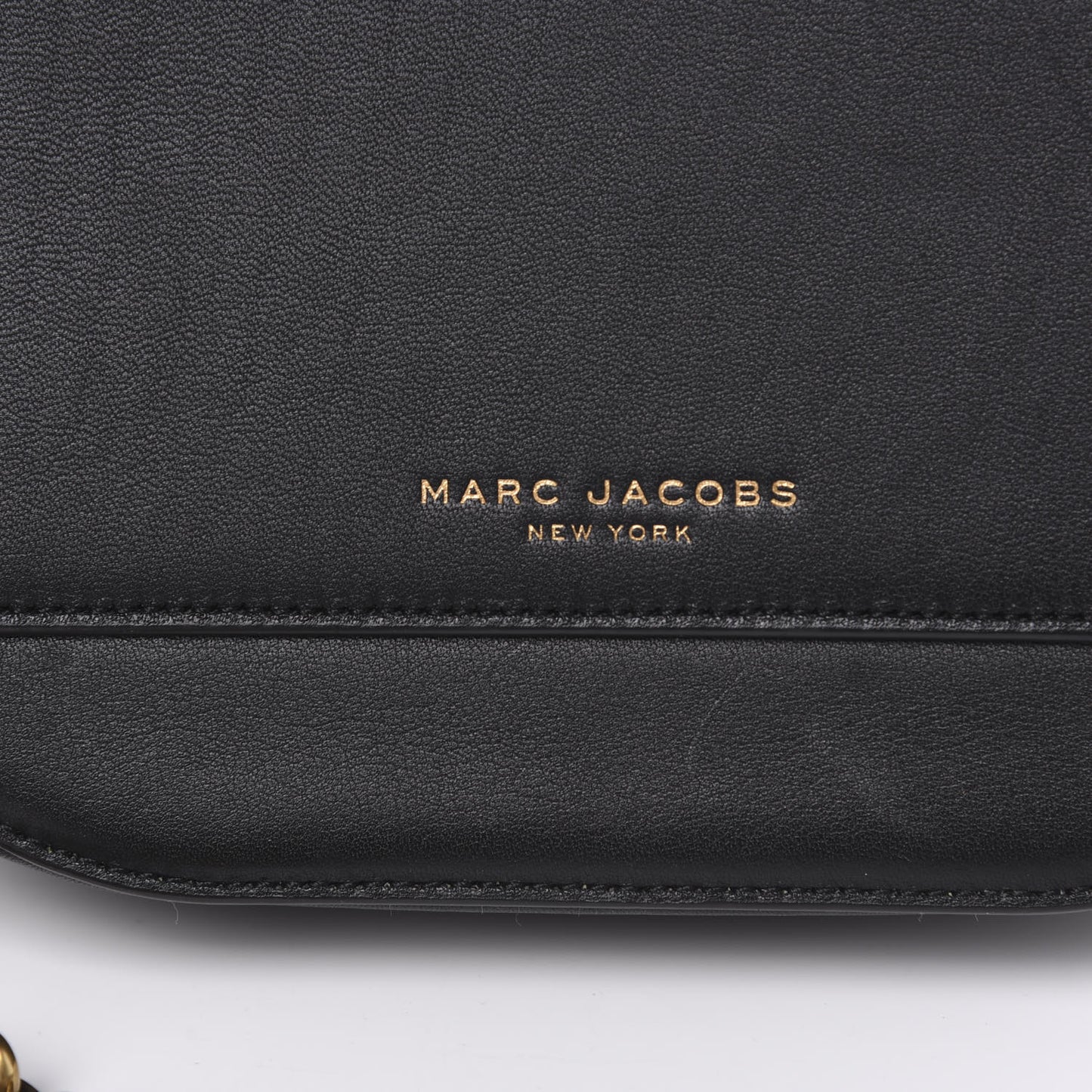Calfskin West End Jane Saddle Bag Black