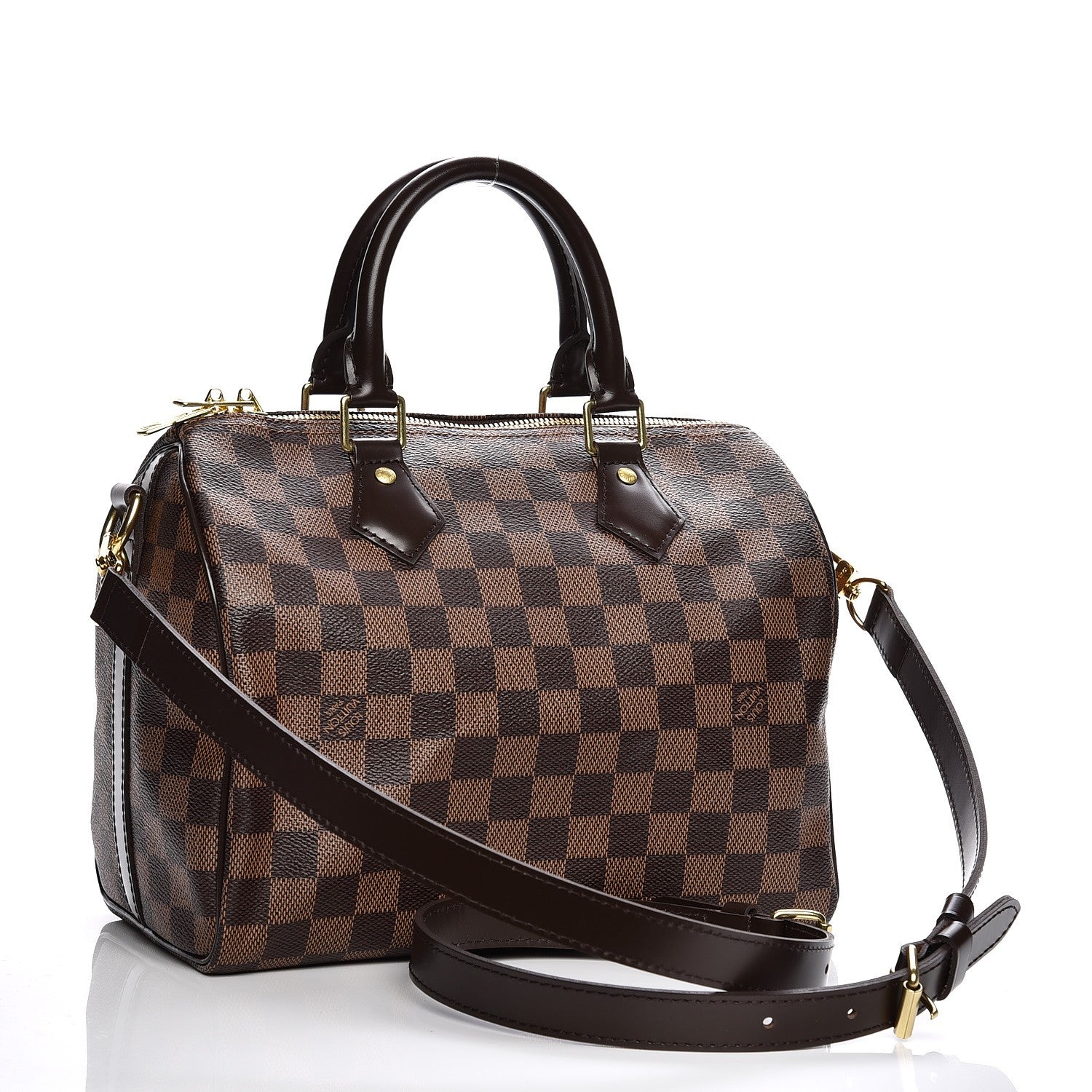 Louis Vuitton Damier Ebene Speedy Bandouliere 25 4 of 10