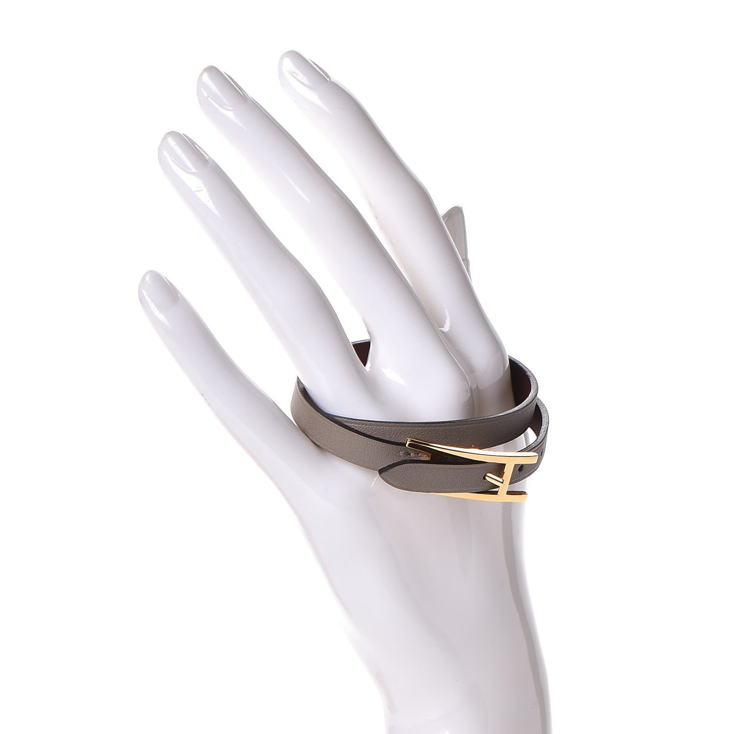 Swift Behapi Double Tour Bracelet T2 Gris Asphalte Bordeaux