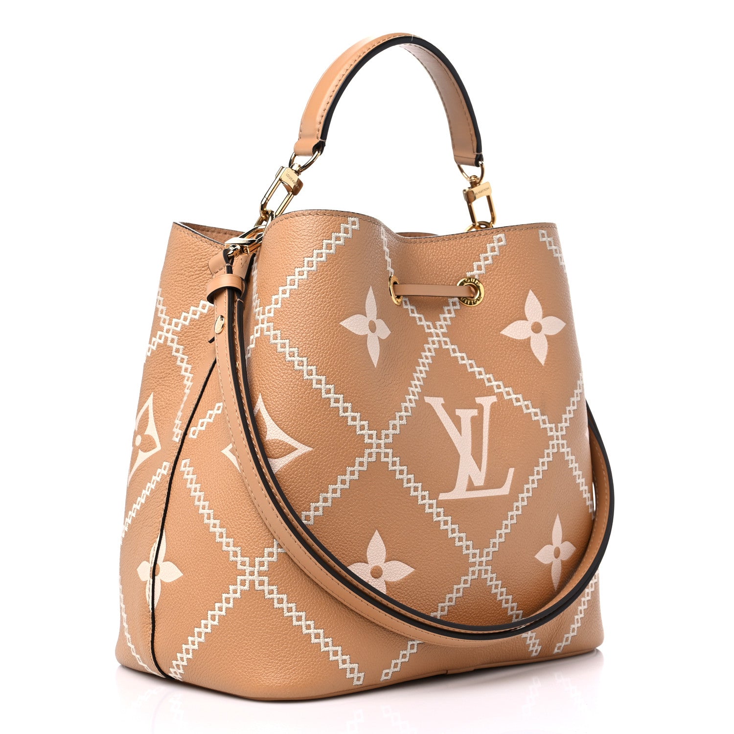 Louis Vuitton Empreinte Monogram Giant Broderies Neonoe MM Arizona 4 of 9
